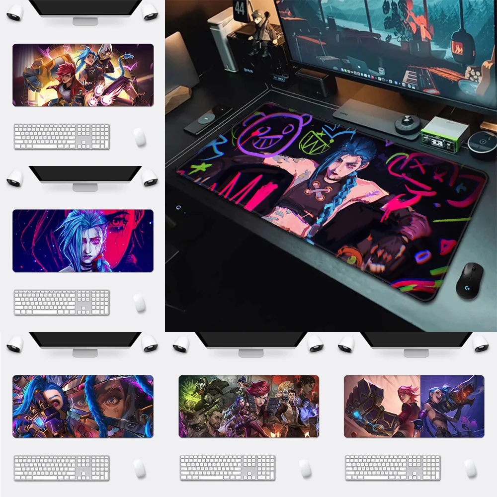 Jinx Gaming Accessories - Arcanes Graffiti Jinxs Ekko Mousepad HD