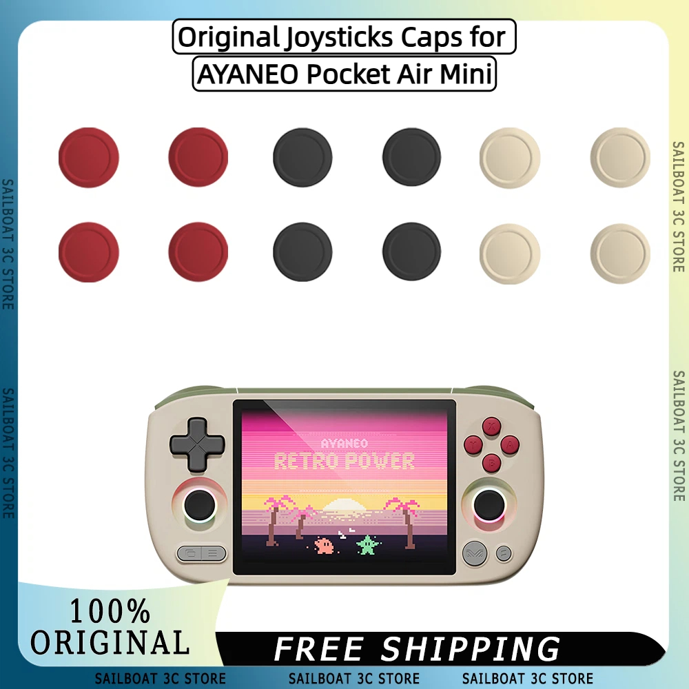 Gaming Accessories Joystick - Original Joysticks Caps for AYANEO Pocket
