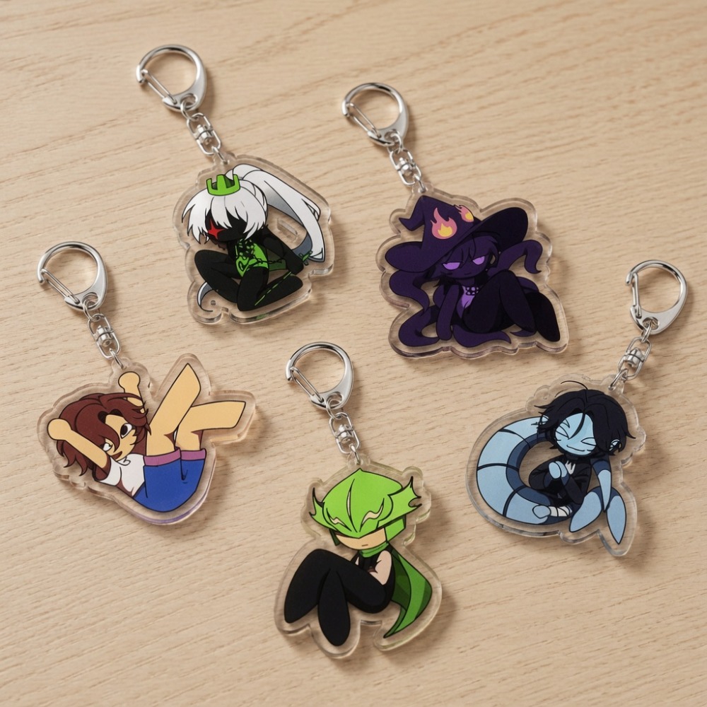 Gaming Accessories - Cute Cartoon Chibi Keychains Accessories Bag