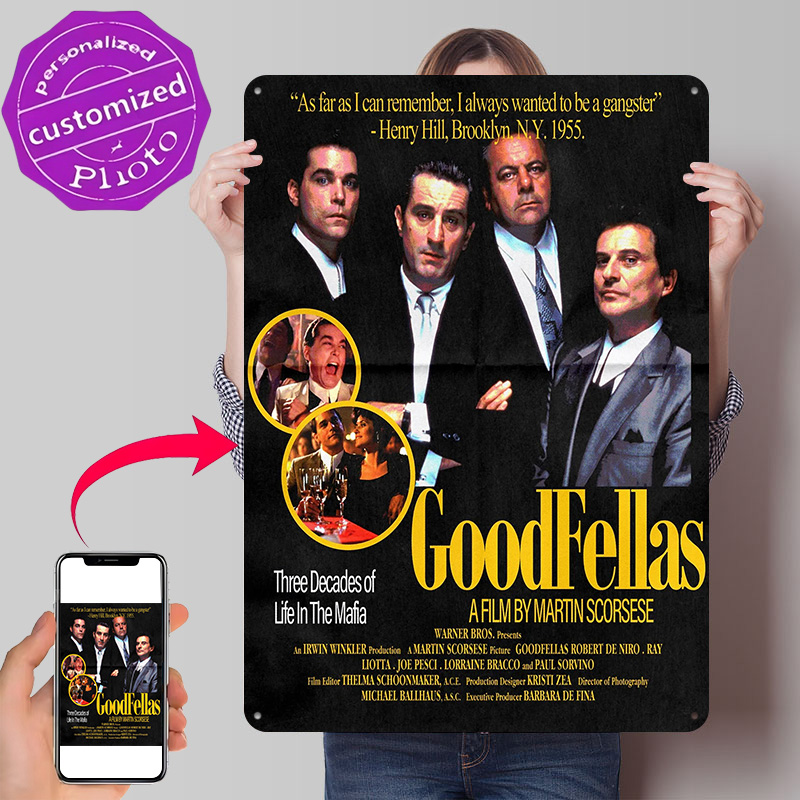 Gaming Accessories Europe - GoodFellas Movie Personalized 3D Textured Metal