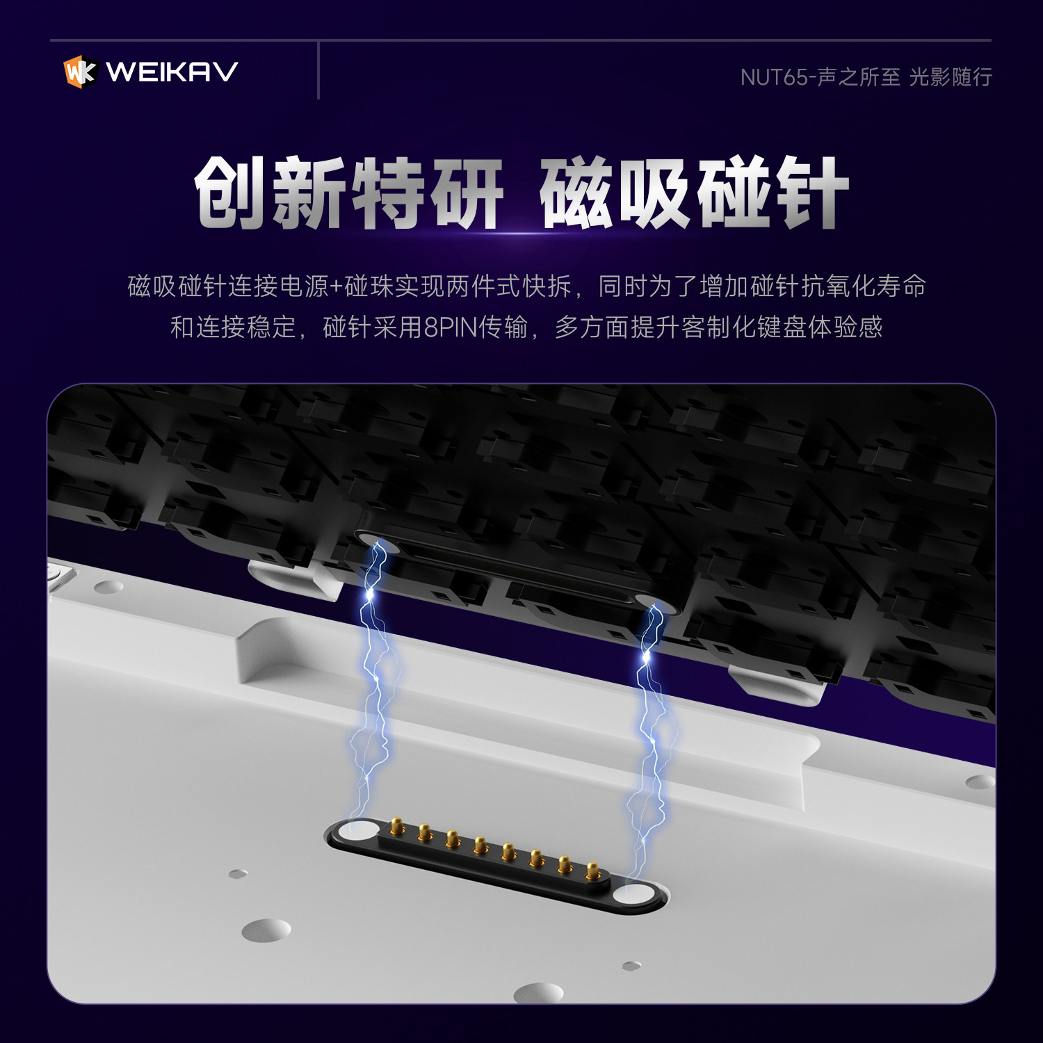 New Weikav Nut65 Aluminum Mech - đánh giá và giá Gaming Accessories