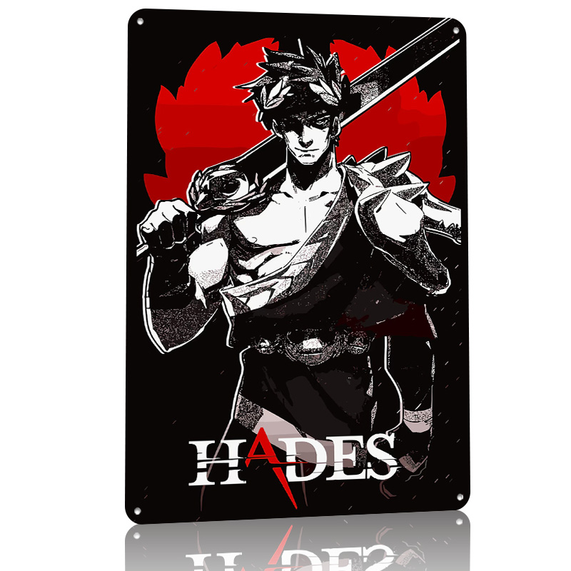 Hades Game Metal Poster Custom - đánh giá và giá Gaming Accessories Europe