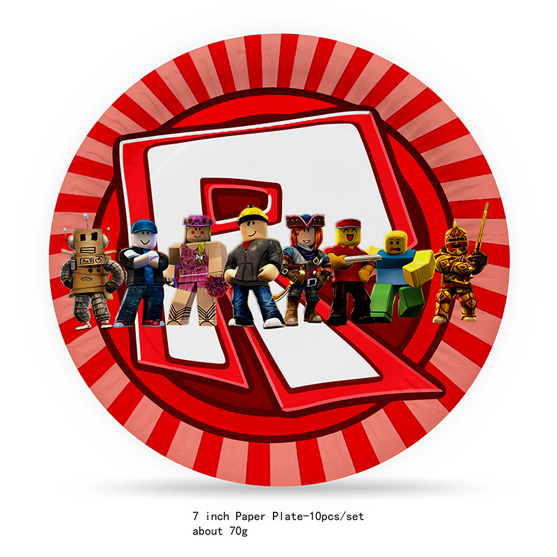 Robot Theme Birthday Party Pap - đánh giá và giá Gaming Accessories Roblox