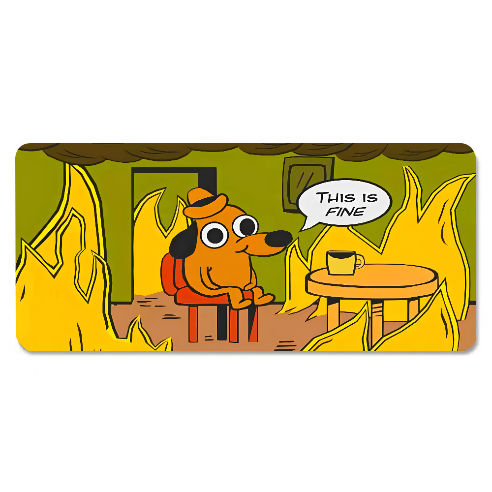 This Is Fine Dog Dachshund Mou - đánh giá và giá Gaming Accessories Wholesale