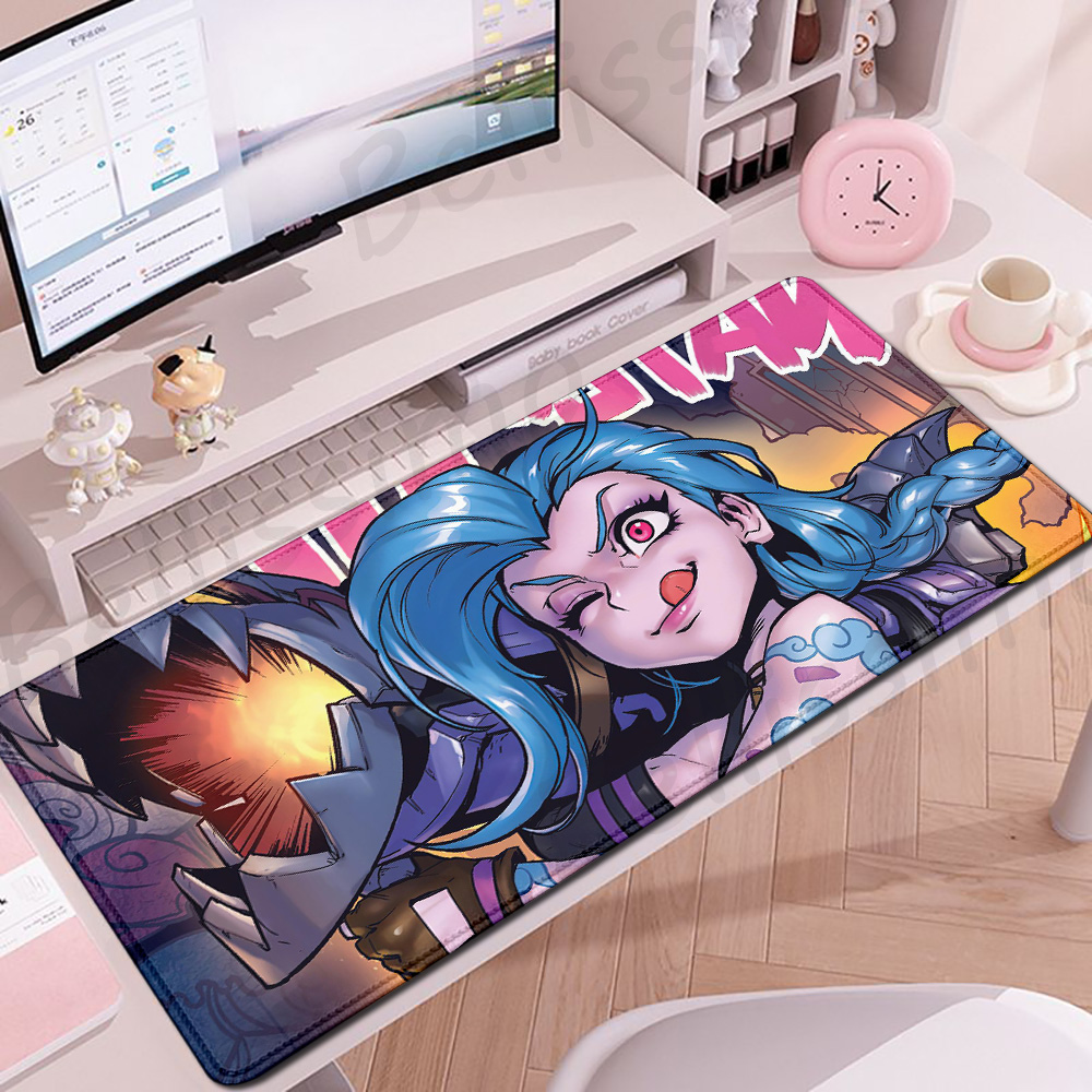 LOL Arcane Mouse Pad Jinx Mats - đánh giá và giá Jinx Gaming Accessories