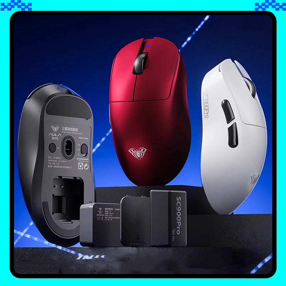 AULA SC900 Mouse Mouse Paw3950 - đánh giá và giá Gaming Accessories