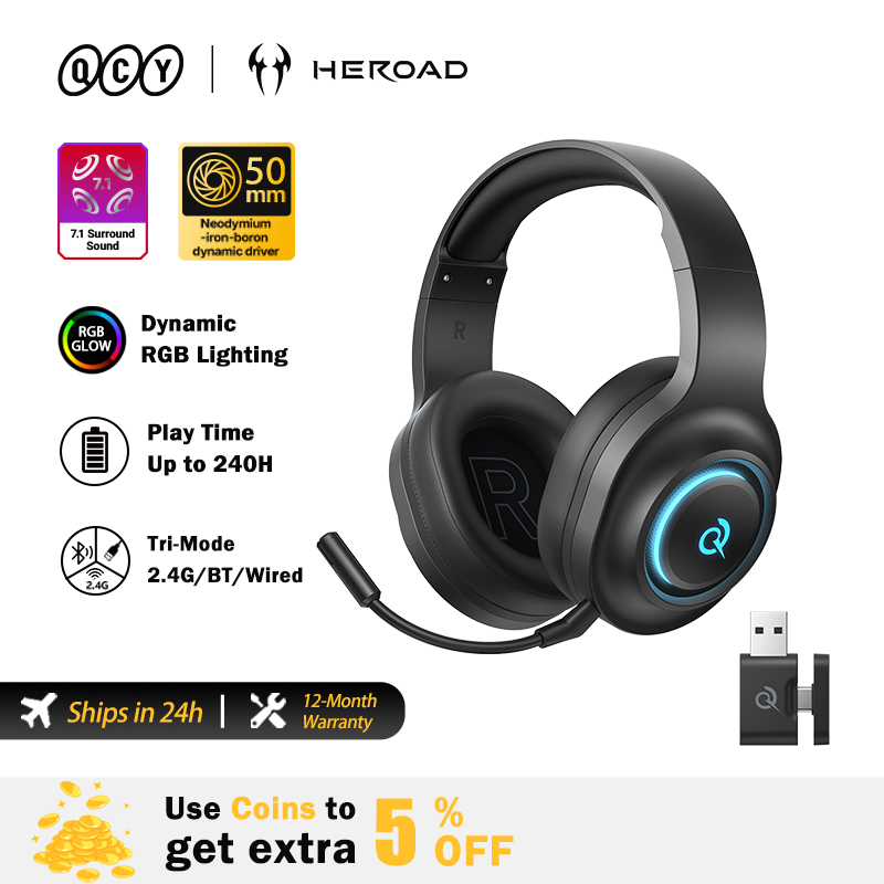 QCY Heroad V200 Gaming Headset - đánh giá và giá Venom Gaming Accessories