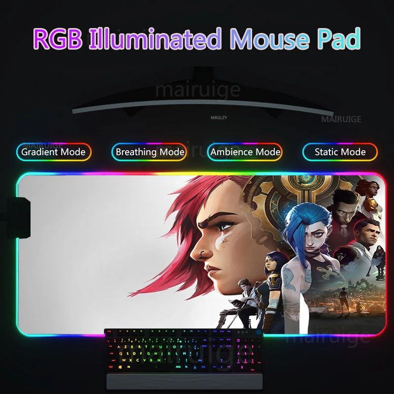 Arcane MousePad RGB Led Mouse  - đánh giá và giá Jinx Gaming Accessories